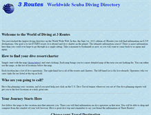 Tablet Screenshot of 3routes.com